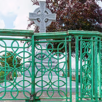 MANCHESTER MARTYRS MEMORIAL Within the hallowed grounds of Mount St. Lawrence Cemetery, amidst the weathered headstones and solemn monuments, stands...