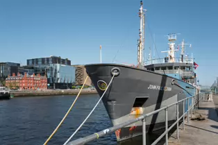 THE JOHN PAUL DEJORIA PHOTOGRAPHED AT SIR JOHN ROGERSON'S QUAY IN DUBLIN[SATURDAY 10 MAY 2025]-250920-1