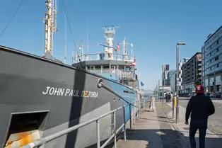 THE JOHN PAUL DEJORIA PHOTOGRAPHED AT SIR JOHN ROGERSON'S QUAY IN DUBLIN[SATURDAY 10 MAY 2025]-250923-1