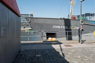 THE JOHN PAUL DEJORIA PHOTOGRAPHED AT SIR JOHN ROGERSON'S QUAY IN DUBLIN[SATURDAY 10 MAY 2025]-250925-1