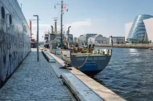 THE JOHN PAUL DEJORIA PHOTOGRAPHED AT SIR JOHN ROGERSON'S QUAY IN DUBLIN[SATURDAY 10 MAY 2025]-250934-1