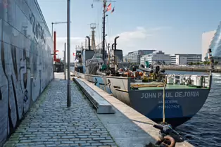 THE JOHN PAUL DEJORIA PHOTOGRAPHED AT SIR JOHN ROGERSON'S QUAY IN DUBLIN[SATURDAY 10 MAY 2025]-250935-1