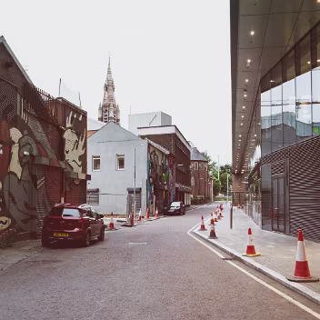 EXAMPLES OF STREET ART AT YORK LANE