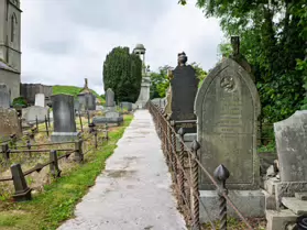 ST ELIZABETH'S OLD CHURCH IN DUNDONALD [THIS TIME I MANAGED TO GAIN ACCESS TO THE CHURCHYARD]-251751-1