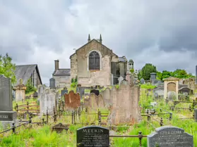 ST ELIZABETH'S OLD CHURCH IN DUNDONALD [THIS TIME I MANAGED TO GAIN ACCESS TO THE CHURCHYARD]-251762-1