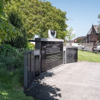WAR MEMORIAL In the Irish town of Dundalk, the unveiling of a new memorial dedicated to local individuals who perished in the First...
