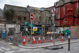 DEMOLITION AT THE CAPEL STREET END OF PARNELL STREET [UPPER JERVIS LANE]-251694-1