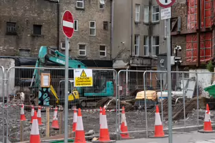 DEMOLITION AT THE CAPEL STREET END OF PARNELL STREET [UPPER JERVIS LANE]-251696-1