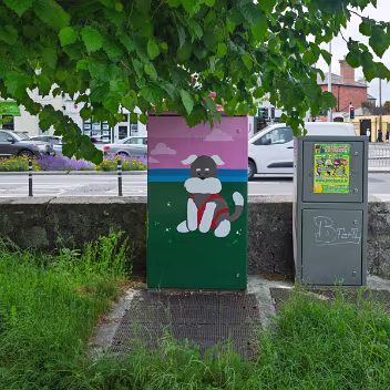 PAINT-A-BOX STREET ART BY EILIS NOLAN