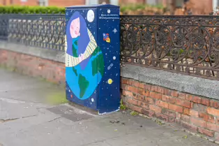 PAINT-A-BOX STREET ART BY JANAN ABIR [LOCATED ON MOREHAMPTON ROAD NEAR VICTORIA AVENUE]-247279-1