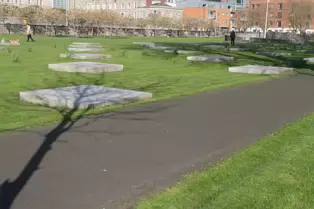 THE CROPPIES ACRE MEMORIAL PARK [AT THE MUSEUM LUAS TRAM STOP ON BENBURB STREET]-248761-1