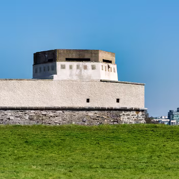 MAGAZINE FORT IN PHOENIX PARK The fort's construction began in 1734, with the main structure completed in 1736. Additions were made in 1756. It was...