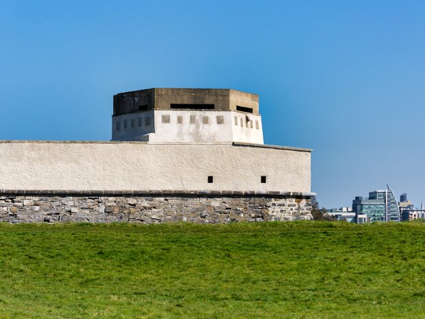 MAGAZINE FORT IN PHOENIX PARK The fort's construction began in 1734, with the main structure completed in 1736. Additions were made in 1756. It was...