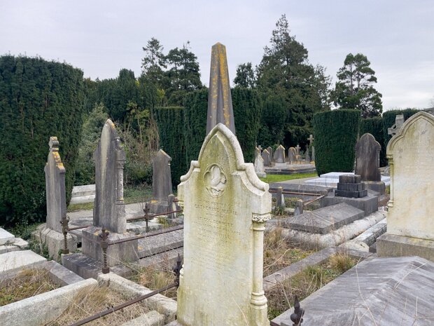 DEANSGRANGE CEMETERY Deansgrange Cemetery, located in the Dublin suburb of Deansgrange, Dún Laoghaire–Rathdown, is a large Victorian cemetery...