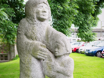 SAINT MARTIN DE PORRES SCULPTURE BY JAMES McKENNA