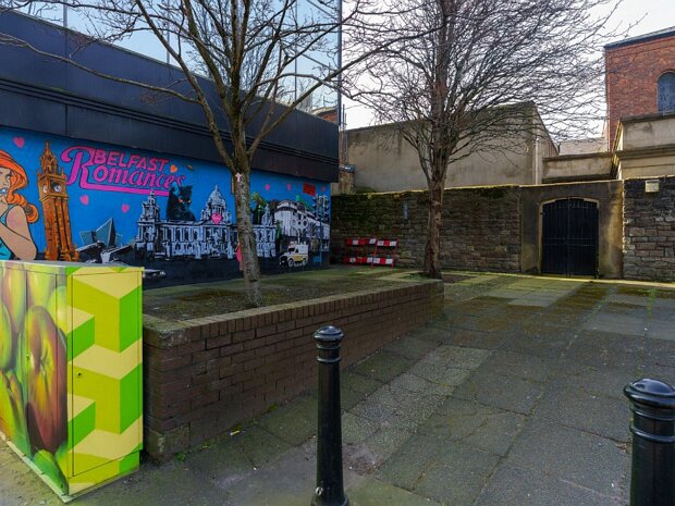 PAINT-A-BOX IN BELFAST EXAMPLES OF STREET ART IN BELFAST APRIL 2022