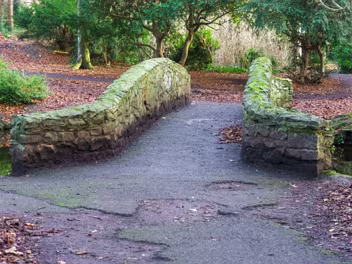 THE STONE BRIDGES These bridges serve both functional and aesthetic purposes, allowing pedestrians to cross over the park's waterways...