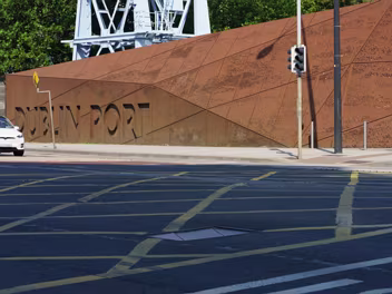 CORTEN STEEL SIGN