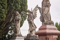 THE OLDER SECTION OF GLASNEVIN CEMETERY [FEATURES MANY CELTIC AND HIGH CROSSES]-236405-1