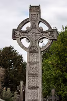 THE OLDER SECTION OF GLASNEVIN CEMETERY [FEATURES MANY CELTIC AND HIGH CROSSES]-236406-1