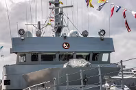 LÉ EMER [WAS THE ESCORT FOR THE SEA STALLION AS IT LEFT DUBLIN]-236291-1
