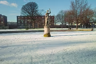 HENRIETTA IN THE SNOW AT THE TEMPLE [THE LAST DAYS OF AN VERY OLD STATUE]-269334