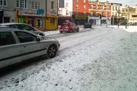 I RETURNED TO DUBLIN FROM BRUSSELS AND THE WEATHER WAS MUCH THE SAME - MAYBE WORSE [SNOW IS UNUSUAL IN DUBLIN]-269352