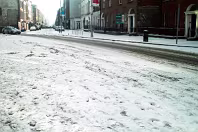 I RETURNED TO DUBLIN FROM BRUSSELS AND THE WEATHER WAS MUCH THE SAME - MAYBE WORSE [SNOW IS UNUSUAL IN DUBLIN]-269353