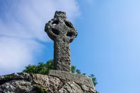 HIGH CROSS NEAR TULLY CHURCH [DISCOVERED AND SAVED BY JAMES F GREHAN]-235983-1 SONY DSC