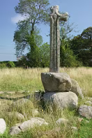 THE MORE WEATHERED CROSS AT TULLY [IN A FIELD ACROSS THE ROAD FROM THE CHURCH]-236054-1 SONY DSC
