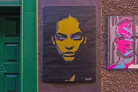 STREET ART AT CRAMPTON COURT IN TEMPLE BAR[ PHOTOGRAPHED 2014]-235077-1 STREET ART AT CRAMPTON COURT IN TEMPLE BAR[ PHOTOGRAPHED 2014]