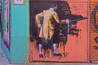 STREET ART AT CRAMPTON COURT IN TEMPLE BAR[ PHOTOGRAPHED 2014]-235087-1