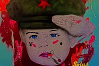STREET ART AT CRAMPTON COURT IN TEMPLE BAR[ PHOTOGRAPHED 2014]-235096-1