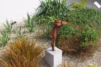 ABSTRACT IS A SCULPTURE BY FRED ROCHFORD [SCULPTURE IN CONTEXT 2014]-235052-1