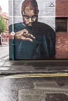 MURALS ON UNION STREET BELFAST BY VISUAL WASTE [EARLY EXAMPLES OF HIS WORK]-235440-1 MURAL BY URBAN WASTE