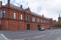 FORMER ORMEAU BAKERY IN BELFAST CLOSED ABOUT 20 YEARS AGO [NOW AN APARTMENT BLOCK]-235389-1 FORMER ORMEAU BAKERY IN BELFAST
