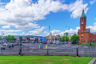 FORMER ORMEAU BAKERY IN BELFAST CLOSED ABOUT 20 YEARS AGO [NOW AN APARTMENT BLOCK]-235393-1 FORMER ORMEAU BAKERY IN BELFAST