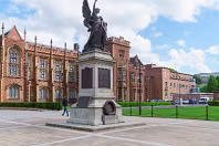 THE WAR MEMORIAL AT QUEENS UNIVERSITY [PHOTOGRAPHED MAY 2017]-235529-1 THE WAR MEMORIAL AT QUEENS UNIVERSITY
