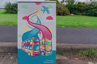 CITY TRIPPING BY ELLEN WEBB [PAINT-A-BOX STREET ART AT CONQUER HILL ROAD IN CLONTARF]-244405-1