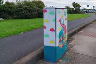 CITY TRIPPING BY ELLEN WEBB [PAINT-A-BOX STREET ART AT CONQUER HILL ROAD IN CLONTARF]-244406-1