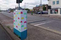 CITY TRIPPING BY ELLEN WEBB [PAINT-A-BOX STREET ART AT CONQUER HILL ROAD IN CLONTARF]-244408-1