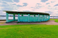 RETRO WIND SHELTERS AND OTHER STRUCTURES IN CLONTARF [DESIGNED IN 1934 BY HERBERT SIMMS]-244383-1