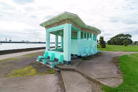 RETRO WIND SHELTERS AND OTHER STRUCTURES IN CLONTARF [DESIGNED IN 1934 BY HERBERT SIMMS]-244386-1