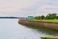 RETRO WIND SHELTERS AND OTHER STRUCTURES IN CLONTARF [DESIGNED IN 1934 BY HERBERT SIMMS]-244387-1