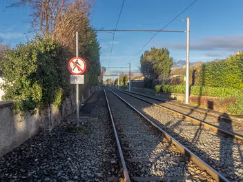 WHY I USED THIS TRAM STOP TODAY