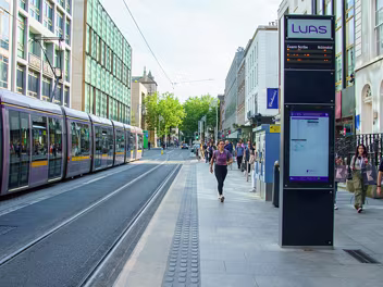 DAWSON STREET TRAM STOP When I was younger this was my favourite street as it featured two major bookshops. Now it has only one and it is now a...