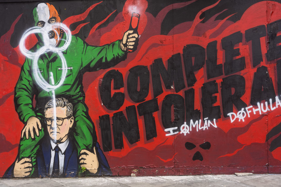 Jeffrey Donaldson Mural By Spicebag