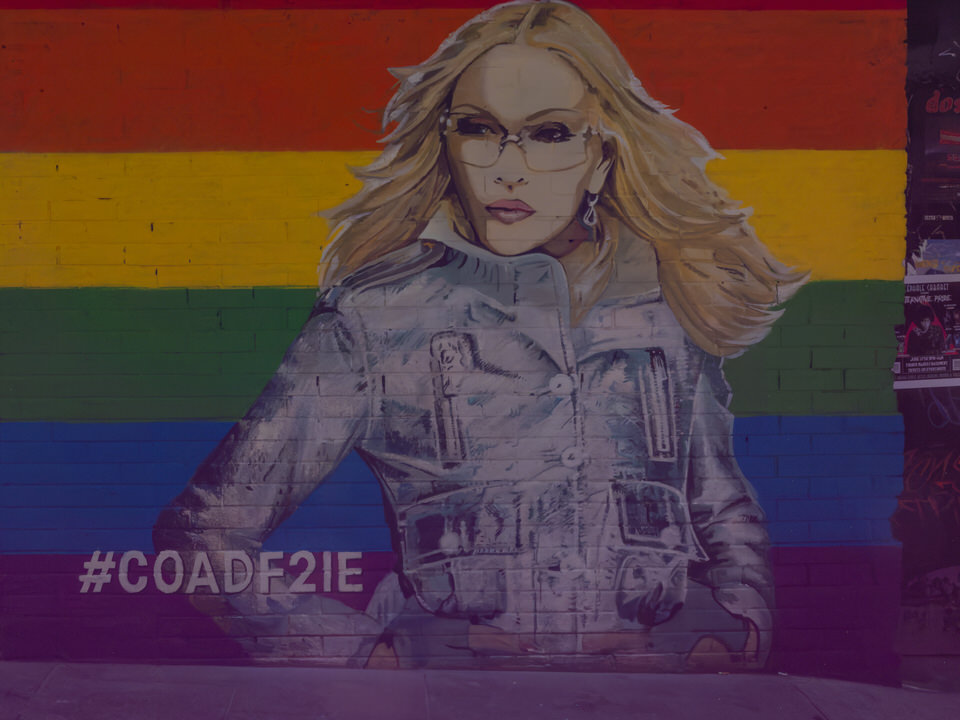 Murals On Dame Lane A Day Before Dublin Pride Parade 2026