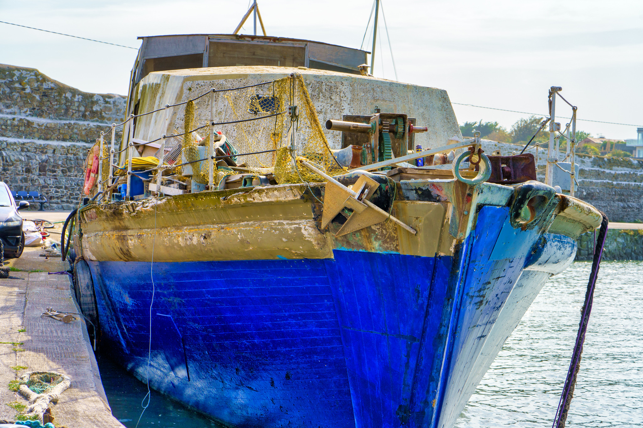 The HMS Portisham As It Was In September 2024