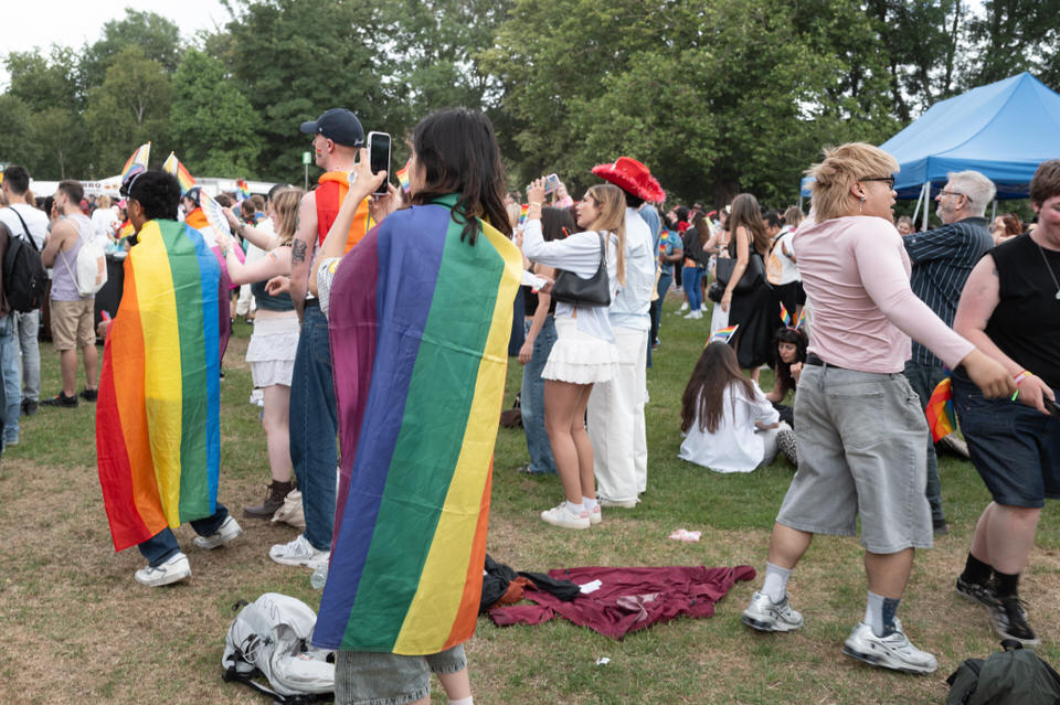 The End Of Parade Event Was Named The Pride Village
